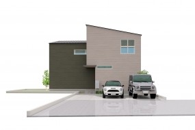 D棟　外観パース