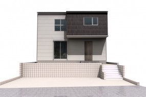 C棟　外観パース