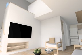 C棟　内観パース