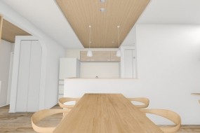 C棟　内観パース