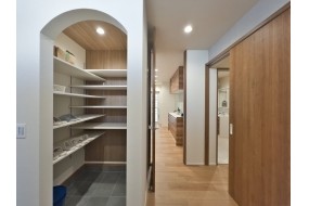 D棟　大容量のシューズクローク