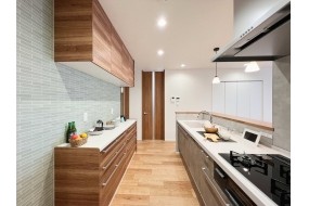 D棟　キッチン　上質なデザイン、毎日キッチンに立つのが楽しくなります。