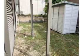 南庭/西側からの撮影しました。